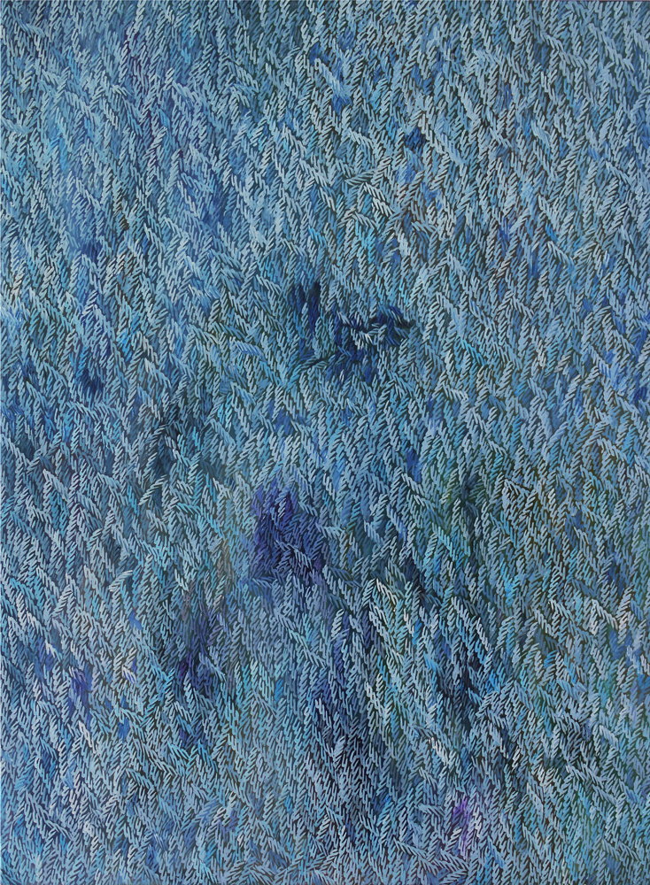 Ahmet Yeşil, İmgeler 3 (2023), 160x120 cm, Tuval üzerine yağlı boya