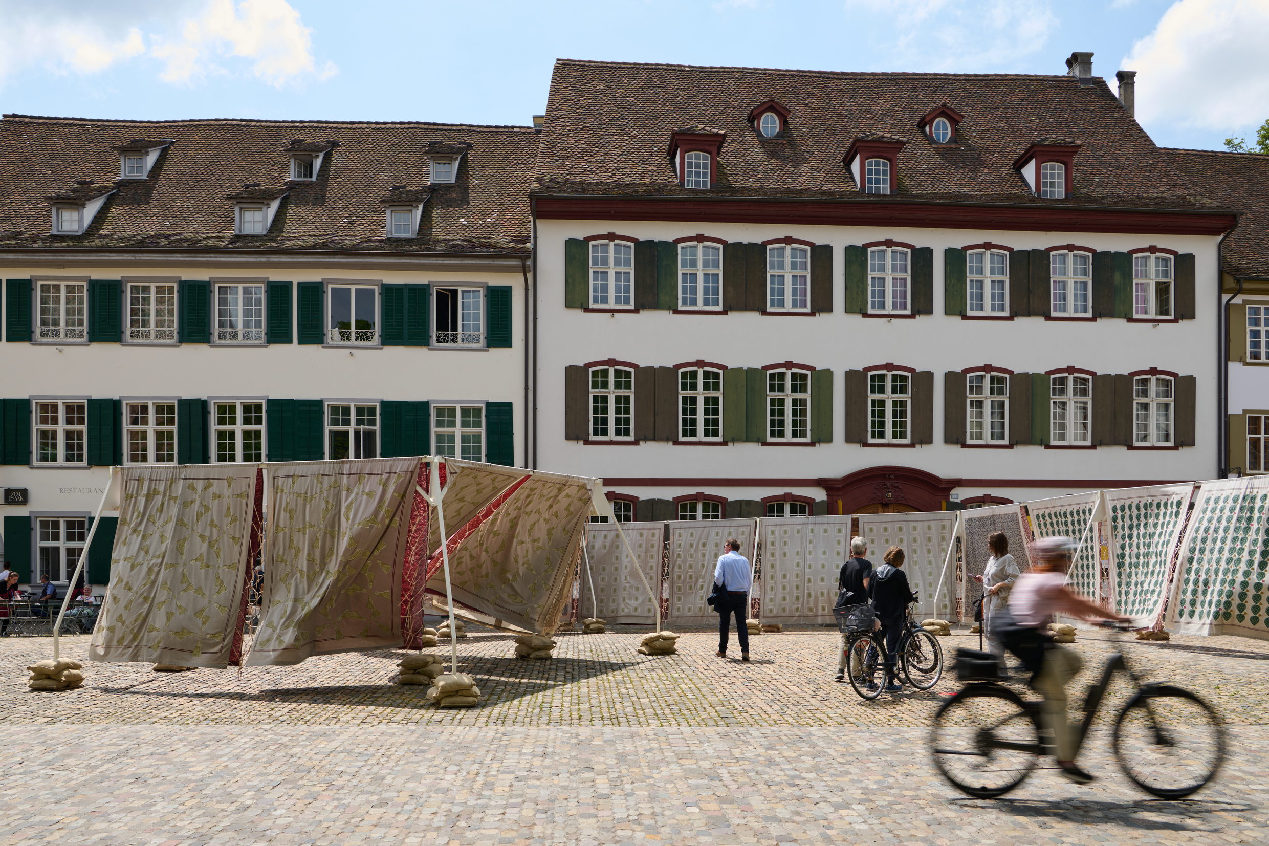 Art Basel in Basel 2025’in Parcours bölümünde, Himali Singh Soin & David Soin Tappeser’in Hylozoic Desires adlı ortak çalışması.